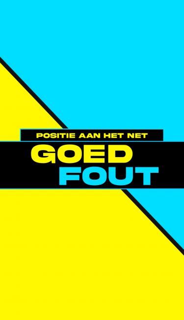 Goed / Fout: Positie aan het net