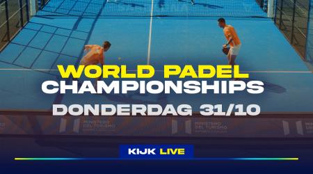 WK Padel - Dag 4 - Mannen π³π±-π΅πΎ (16:00u)