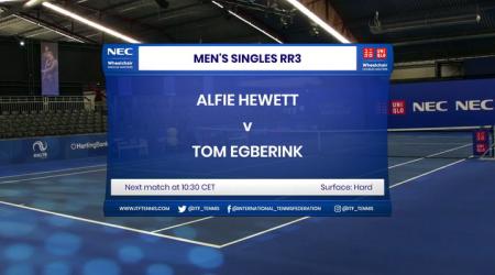 Dag 5 - Wheelchair Singles & Doubles Masters