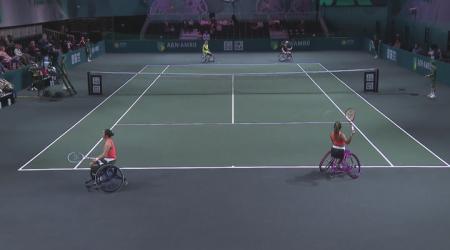 ABN AMRO Open - rolstoeltennis Zaterdag | Wheelchair Court!