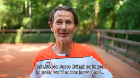 Schaaf aan je smash met Jacco Eltingh
