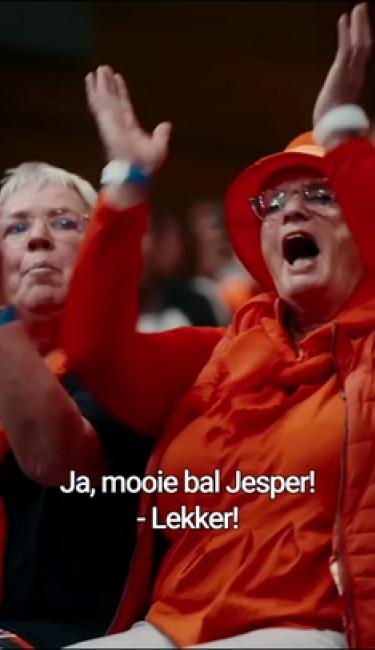 Courtside talks bij de Davis Cup